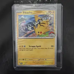 Pikachu World Championships 2024 SVP 190 Promo Pokemon Center Exclusive SEALED - Image 1