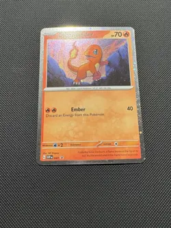 Pokemon TCG Charmader 047 (Cosmos Holo) Sv: Scarlet & Violet Promo Near Mint - Image 2