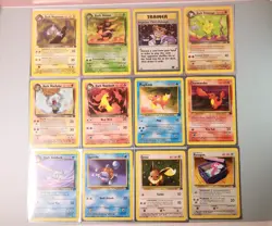 Pokemon Vintage Team Rocket Lot x35 LP Rare Dark Magneton - Image 1