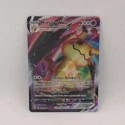 Pokemon TCG SWSH09: Brilliant Stars 069/172 Mimikyu VMAX - Image 1