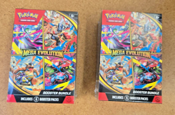 Lot of 2 Pokemon TCG - Mega Evolution Booster Bundle - New / Factory Sealed - Image 1
