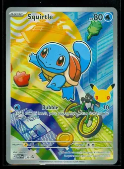Pokemon SQUIRTLE MEP 039 Ascended Heroes - 1st Partner FULL ART PROMO - MINT - Image 1