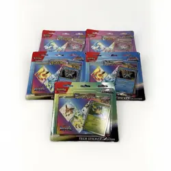 Pokemon TCG Prismatic Evolutions Tech Sticker Collection Set (Lot Of 5) SEALED - Image 1
