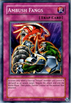 Yugioh! Ambush Fangs TAEV-EN070 Common Unlimited - Image 1