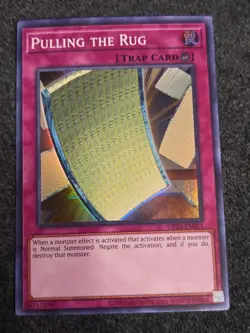 Pulling the Rug - OP23-EN011 - Super Rare - Unlimited Edition x1 - Lightly Playe - Image 1