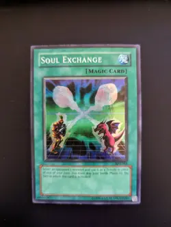 Yugioh Soul Exchange SDY-041 Starter Deck Yugi Unlimited Super Rare - Image 1