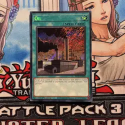 Yugioh! Oil - BLTR-EN026 - Secret Rare - 1st Edition Near Mint, English - Image 1