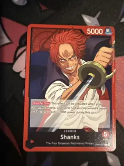 One Piece TCG Emperors in the New World Shanks (001) - Image 1