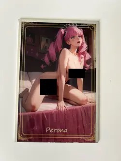 Perona Bedroom Illustration One Piece A6 Art Board S2 - Image 1