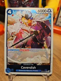 ​Cavendish - (Near Mint Foil) Royal Blood ​english Op10-045 - Image 1