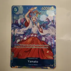 One Piece Carrying On His Will Yamato OP13-054 Alternate Alt Art Super Rare NM - Image 1