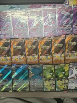 Pokemon 25 Card Ex Full Art Lot Bulk Transect Ex Bouffalant Ex Glimmora Ex #2 - Image 5