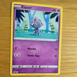 ESPURR 081/195 POKEMON CARD (SILVER TEMPEST SET) KNITTED CROCHET ASAKO - Image 3