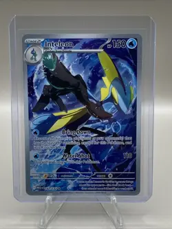Pokemon TCG Mega Evolution Inteleon Card 142/132 IR - Image 1