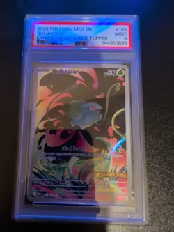 Bulbasaur - (Mega Evolution Stamped) 133/132 Miscellaneous Cards & Products Holo - Image 1