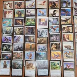 White **GRIFFINS** Custom Beginner Tribal Commander Magic Deck of 100 MTG Cards - Image 3