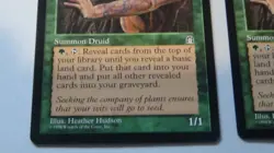2 cards: Hermit Druid Heather Hudson Magic the Gathering 1998 excellent - Image 3