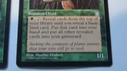 2 cards: Hermit Druid Heather Hudson Magic the Gathering 1998 excellent - Image 5