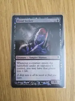Blood Seeker FOIL Zendikar MTG NM - Image 1