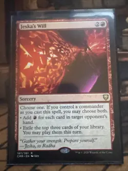 Jeska's Will • NM • Commander Legends • MTG - Image 1