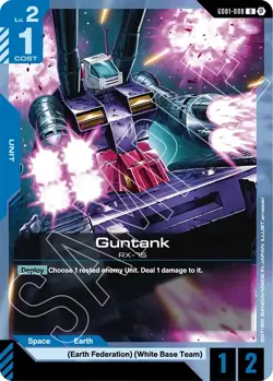 Guntank - GD01-008 Beta NM - Gundam TCG Card Game - Image 1