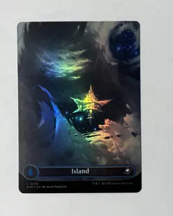 Island EOE 263 - Borderless Extended Art FOIL - MTG Edge of Eternities - Image 1