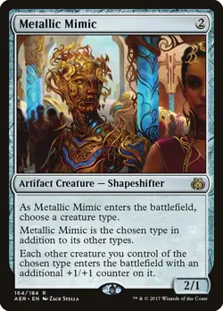 MTG Metallic Mimic - 164 / English / Lightly Played - Image 1
