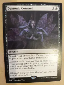 Demonic Counsel Duskmourn: House of Horror Regular - Image 1