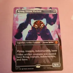 Krang, Utrom Warlord (Borderless) M Teenage Mutant Ninja Turtles 221 NM - Image 1