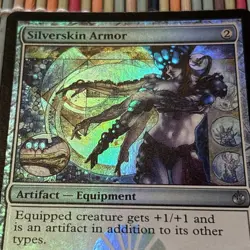 Silverskin Armor | LP Foil | Mirrodin Besieged (MBS) MtG Free Shipping - Image 2