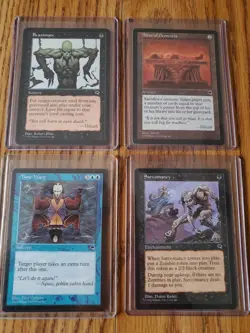 MAGIC THE GATHERING Lot of Four (4) TEMPEST Singles Very Nice Condition READ - Image 1