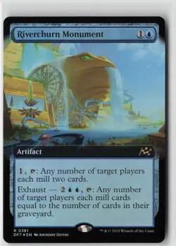 Riverchurn Monument (57) - Foil - Aetherdrift (DFT) - NM - Image 1