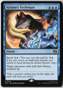 Kitsune's Technique (42) - Normal - Teenage Mutant Ninja Turtles (TMT) - NM - Image 1