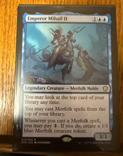 Custom Merfolk Tribal Commander EDH Deck - Emperor Mihail II - MTG Magic - Image 2