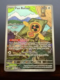 Fan Rotom 250/217 IR Ascended Heroes Evolution English Pokemon TCG MINT - Image 1