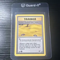 Rocket’s Minefield Gym 119/132 1st Edition Gym Challenge WOTC Vintage Pokemon - Image 1
