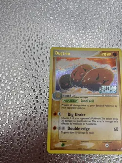 Dugtrio 5/100 Crystal Guardians Reverse Holo Stamped English Pokemon MINT!! - Image 5