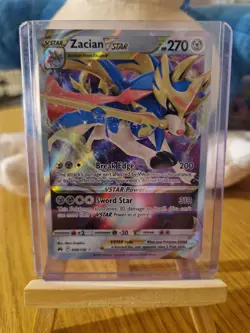 Pokemon TCG Zacian VSTAR 096/159 Crown Zenith Ultra Rare SWSH - Image 1