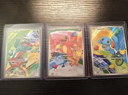 Pokemon TCG First Partner Illustration Collection Series 1 Kanto GEN 1 Starters - Image 1