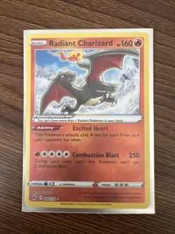 Pokemon TCG Radiant Charizard Crown Zenith 020/159 - Image 1