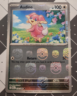 Audino 074/086 Masterball Pattern Black Bolt - Pokemon TCG - Image 3