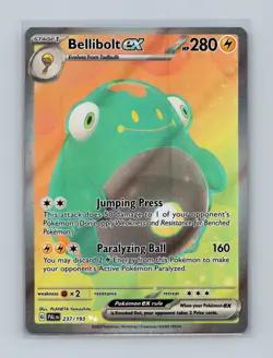 Pokemon TCG Bellibolt ex Scarlet & Violet - Paldea Evolved 237/193 Holo Ultra - Image 1
