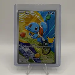 Squirtle Pokemon MEP 039 First Partner Illustration Rare Promo - Image 1