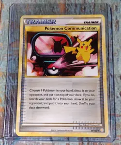 Pokemon Communication 98/123 UNCOMMON HeartGold & SoulSilver 2010 - Image 3
