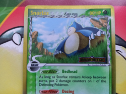 Snorlax 10/101 Stamped Reverse Holo Rare EX Dragon Frontiers Pokemon Card - Image 3