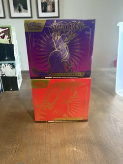 Pokemon TCG Scarlet and Violet Base ETB Set of 2 - Brand New Sealed - Image 1
