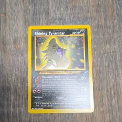 Pokemon Shining Tyranitar 113/105 Neo Destiny Secret Rare Holo Unlimited English - Image 1