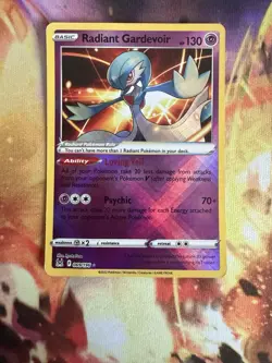 Radiant Gardevoir 069/196 Radiant Rare Pokemon Lost Origin NM - Image 1