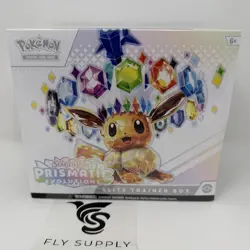 Pokemon TCG Prismatic Evolutions ETB Elite Trainer Box - New Damaged Seal - Image 1