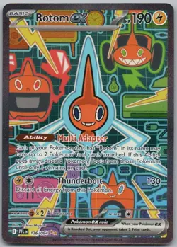 Rotom EX #126 - Phantasmal Flames - SIR - NM Pokemon - Image 1